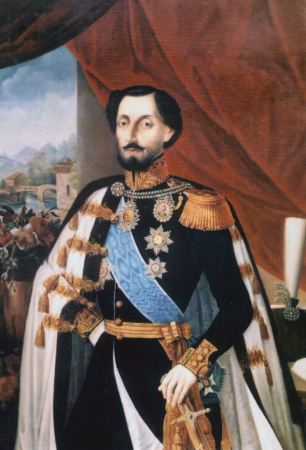 Constantin Lecca - Portretul domnitorului Barbu Stirbei (1), Constantin Lecca