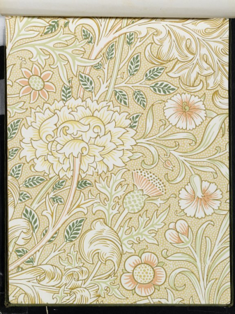 Wallpaper Sample Book 1, page 100: Double Boughs, pattern #282, between 1915 and 1917