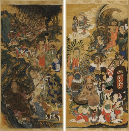 Supernatural Powers, Five Hundred Arhats. Scrolls 57 & 58