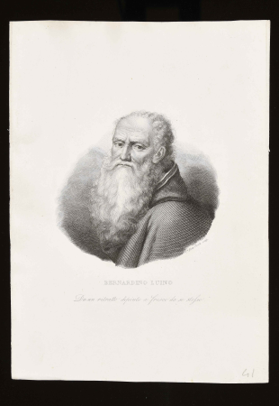 Bernardino Luino. C. Piotti Pirola sculp, Caterina Piotti-Pirola, 1837