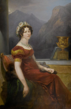 Portrait of Wilhelmine, Countess of Münster, Peter Edward Stroehling, 1822