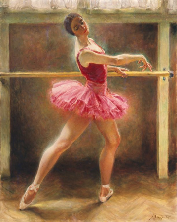 Ruth (Vavpotič) as a dancer, Ivan Vavpotič, 1932