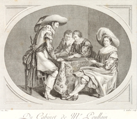 The Tric-Trac Players, Jacob Duck, 1781