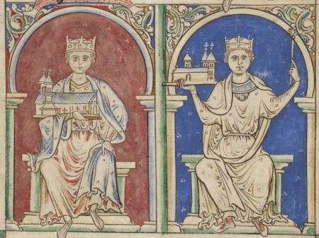 BL MS Royal 14 C VII f.8v part 2, Matthew Paris