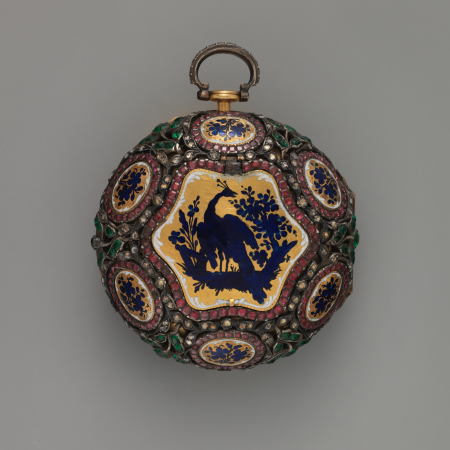 Pair-case automaton watch, James Cox, circa 1770