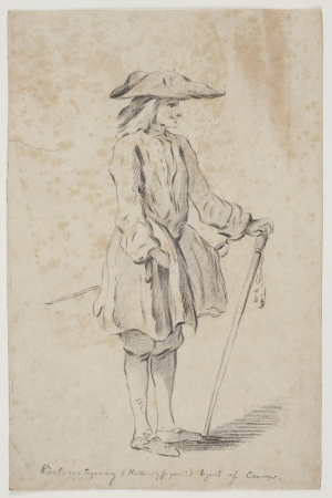 Holberg figure. Gert Londemann as Pedro in Don Ranudo, Peter Cramer