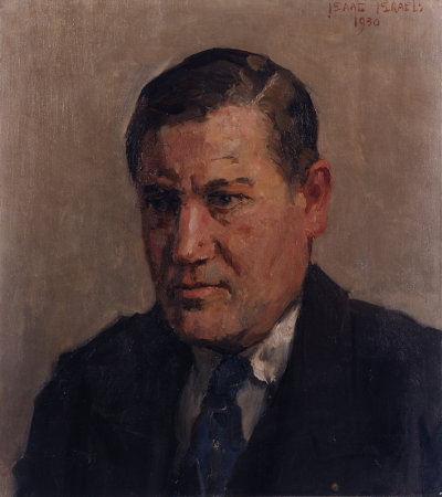 Portrait of the architect Jan Wils (1891-1972), Isaac Israëls, 1930