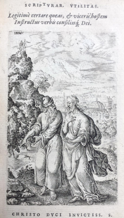 Print, book, Hieronymus Wierix, circa 1571