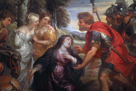 The Meeting of David and Abigail, Peter Paul Rubens, circa 1627