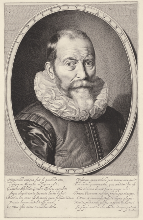 Portret van Willem Jansz. Blaeu Gvilielmvs Blaev (titel op object), RP-P-OB-50.564, Willem Blaeu, between 1655 and 1677
