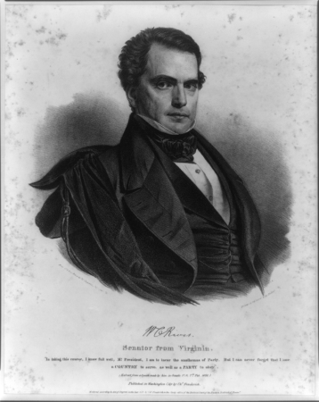 W.C. Rives, senator from Virginia LCCN2003656281, Charles Fenderich, 1839