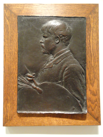 Jules Bastien-Lepage by Augustus Saint-Gaudens, 1880 - Corcoran Gallery of Art - DSC01263, Jules Bastien-Lepage
