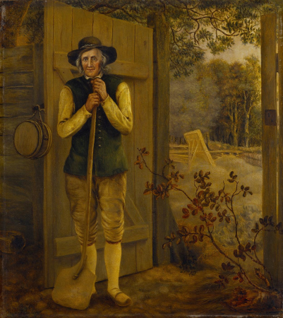 A Gardener., Lucie Ingemann, between 1810 and 1844