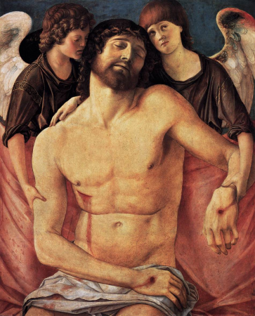 Dead Christ Supported by Two Angels, Giovanni Bellini, between 1470 and 1475
