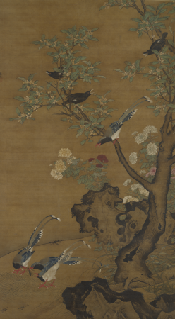 "Lu Ji Gui Ju Mountain Bird Picture Scroll", Lü Ji