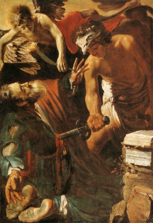 The Martyrdom of St Matthew, Claude Vignon, 1617