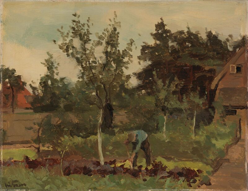 Moestuin, Willem Witsen, between 1885 and 1922