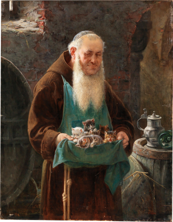 An Addition to the Monastery, Adolf Humborg, by 1921