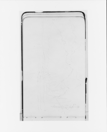 Sketch of Mountains, Peaks, and Terrain (from Sketchbook), Albert Bierstadt, 1890