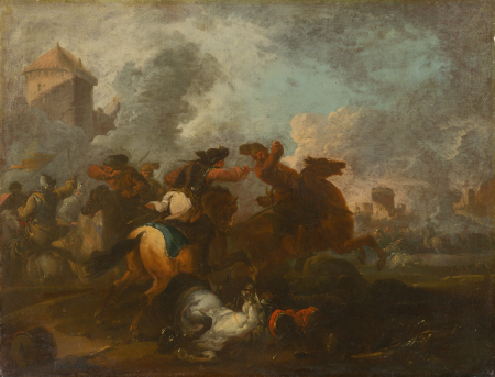 Jazdecká bitka I., August Querfurt, 1740