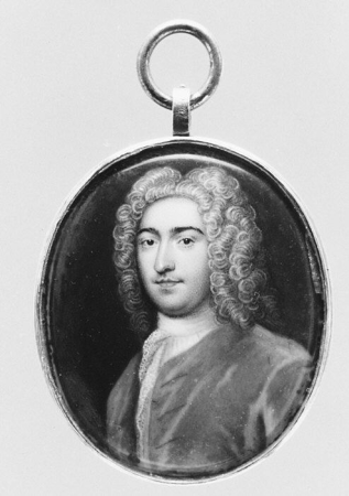 Portrait of a Man, Christian Friedrich Zincke, between 1703 and 1767