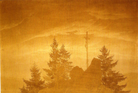 Cross in the Mountains, Caspar David Friedrich, circa 1805-1807