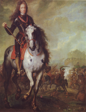 Equestrian portrait of Prince Eugene of Savoy (1663-1736), between 1700 and 1710