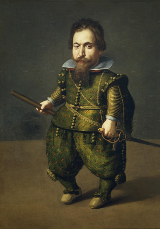 Portrait of a Dwarf, Juan van der Hamen, circa 1626