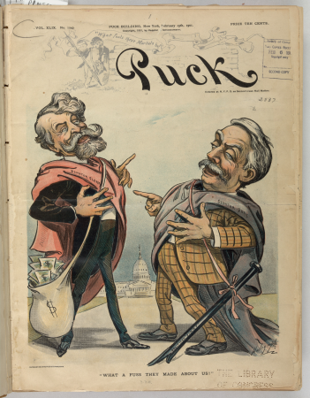 "What a fuss they made about us!" - Dalrymple. LCCN2010651372, Louis Dalrymple, 1901
