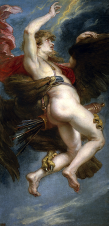 The Rape of Ganymede, Peter Paul Rubens, between 1636 and 1638
