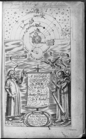 A discourse concerning a new world & another planet, in 2 bookes LCCN2002697695, William Marshall, 1640