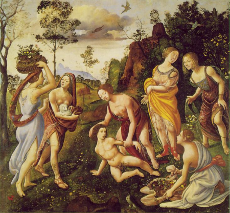 The Finding of Vulcan on Lemnos, Piero di Cosimo, between 1495 and 1505