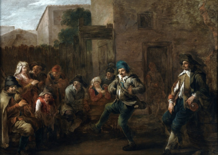 The Hornpipe by Andries Dirksz Both, Andries Both