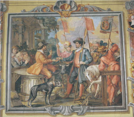 Installation of the Carinthian Duke at Fürstenstein, Josef Ferdinand Fromiller