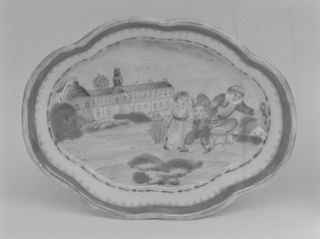 Spoon tray (part of a miniature service), Thomas Stothard, circa 1790