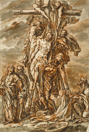 Descent from the Cross, Philipp Peter Roos, circa 1696