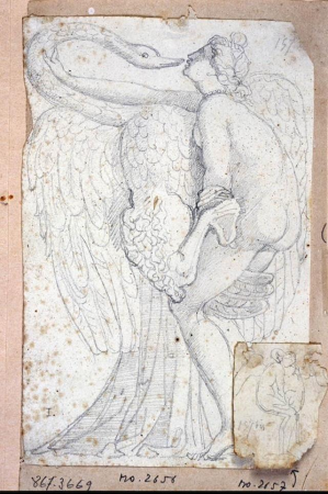 Ingres - MI.867.3669, Léda et le cygne