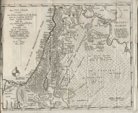 The IVth Charter which The Kingdom of Israel under the reign of Kings Saul, David and Solomon, Willem Albert Bachiene