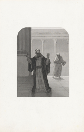 Biddende mannen, RP-P-1914-4149, Dirk Jurriaan Sluyter, between 1826 and 1886