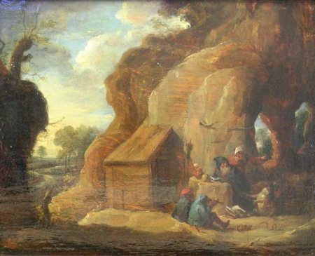 Temptation of St. Anthony., David Teniers the Younger, circa 1635/1650
