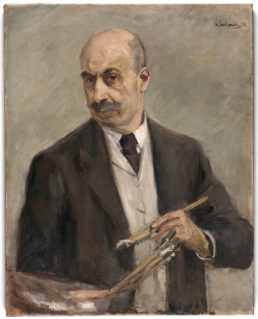 Self-Portrait with Palette to the Left, Max Liebermann, 1912