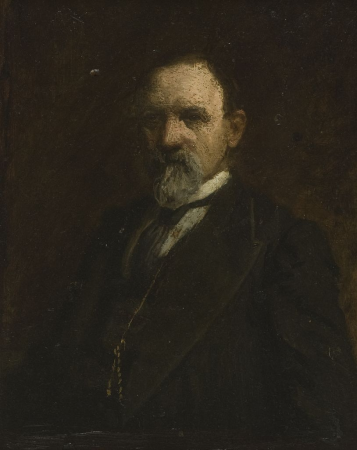 Study for portrait of Joshua Lippincott G268A, Thomas Eakins
