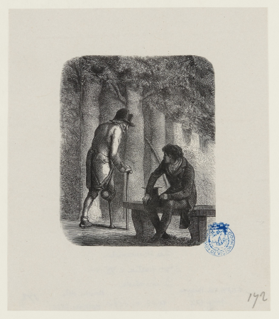 Les Misérables, Troisième partie Marius L'invalide, 2017.0.1581, Albert Quantin, Vers 1879