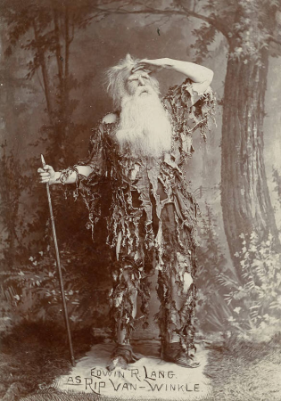 Edwin R. Lang, stage actor, 1902