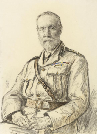 The Rev John Morrow Simms, Dd, Cmg, Principal Chaplain Bef Art.IWMART1824, Francis Dodd