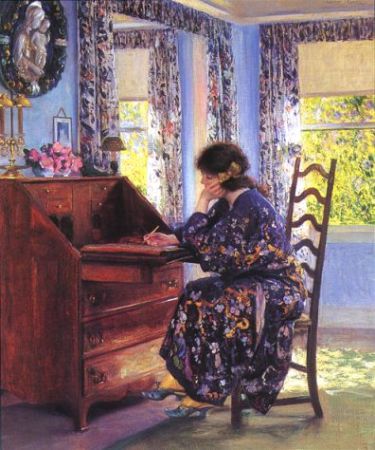 Difficult Reply Rose, Guy Rose, circa 1900