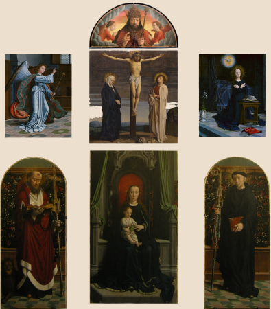 Cervara triptych, Gerard David, from 1506 until 1510
