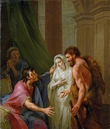 Hercules Returning from the Underworld, Johann Heinrich Tischbein, 1776