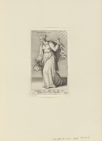 Diffidentia Dei, Philip Galle, between 1585 and 1590
