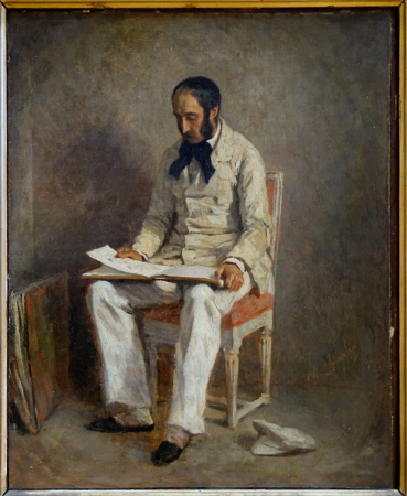 Portrait of Ernest Feydeau, Charles Joshua Chaplin, circa 1870